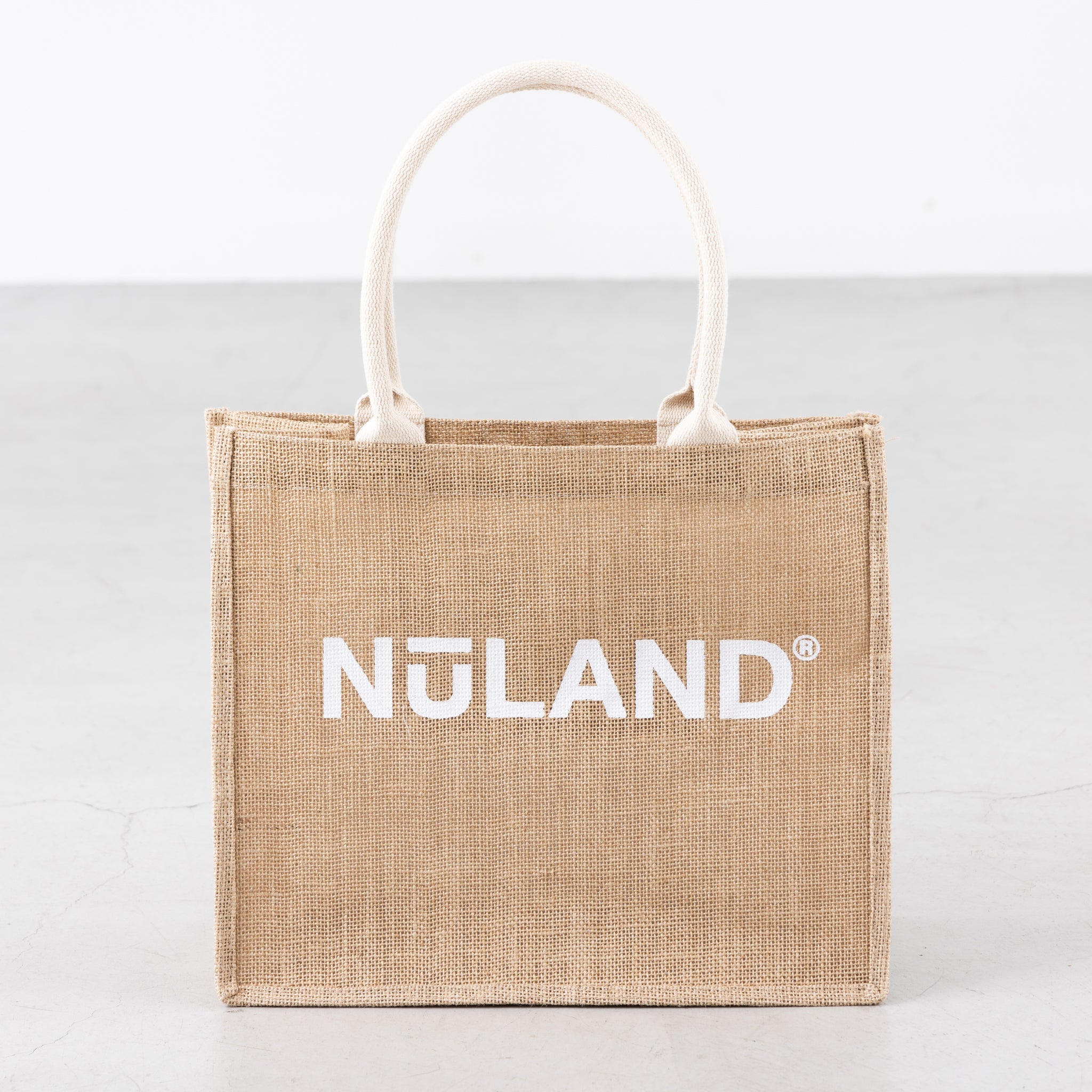 NuLAND®︎オリジナル ジュートバッグ M