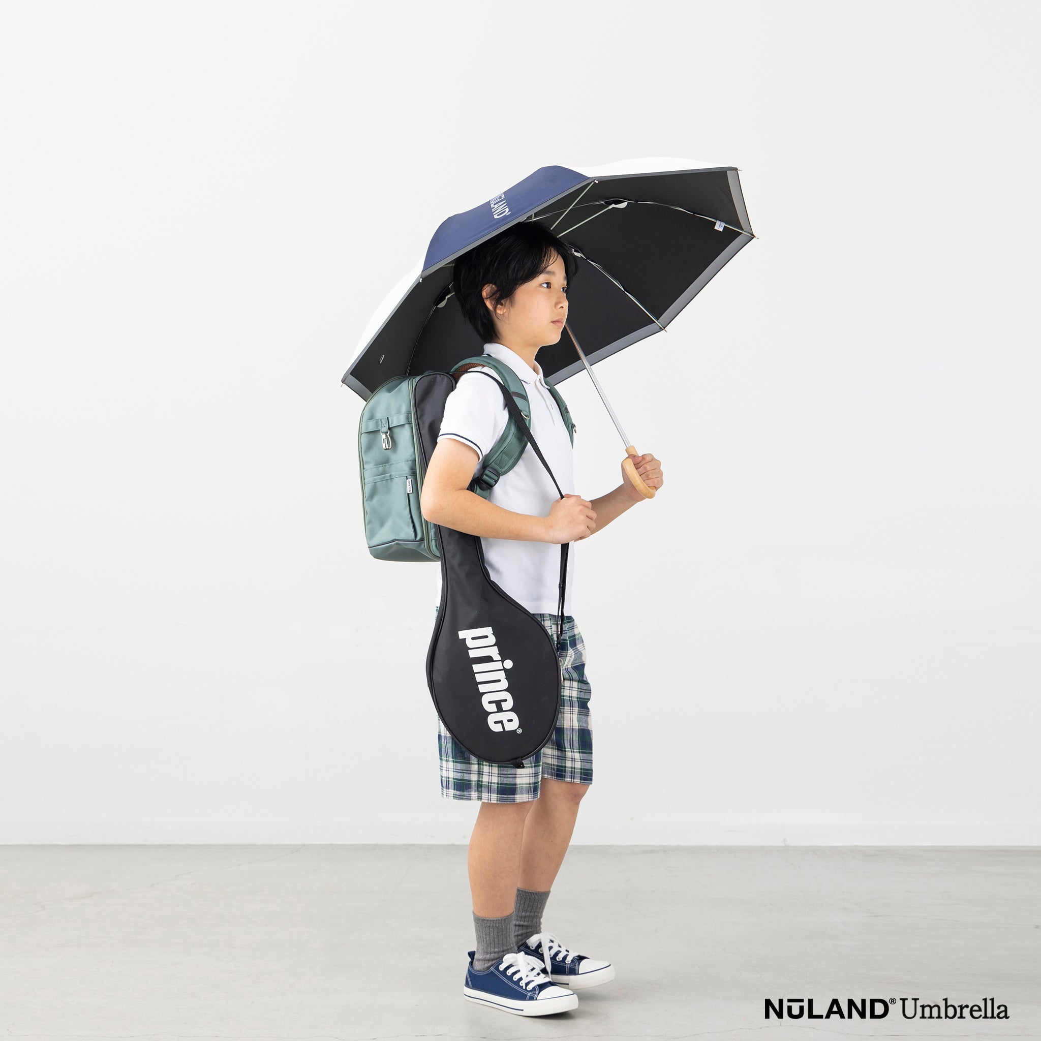 NuLAND®︎ Umbrella <スポーツライン> ホワイト