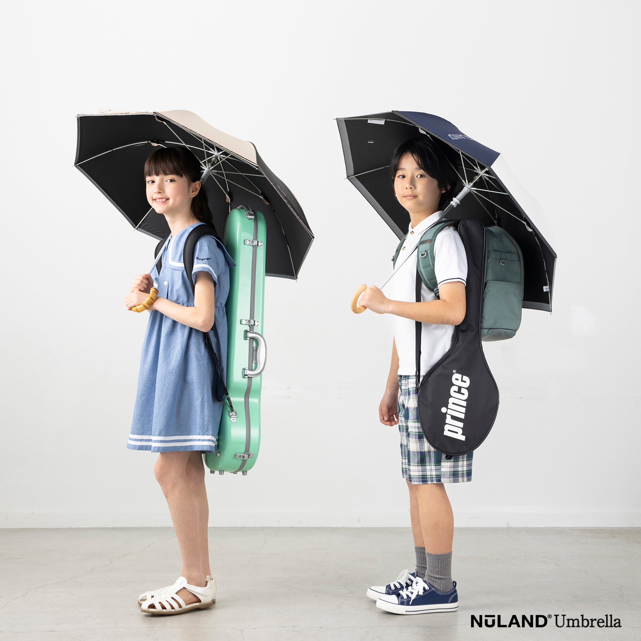 NuLAND®︎ Umbrella <スポーツライン> ホワイト