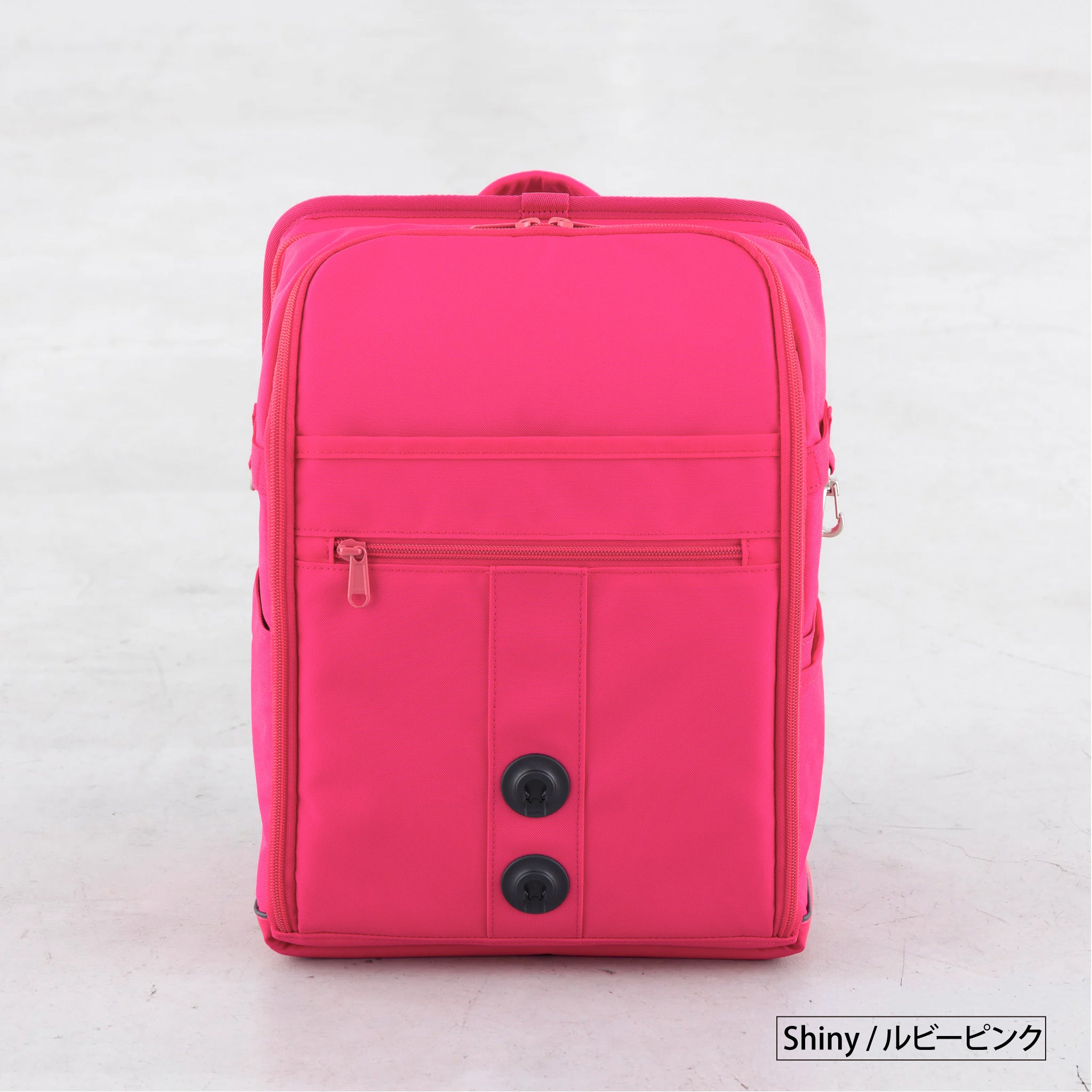 【新品未使用】NuLAND ランリュック（ルビーピンク Shiny Body-A） NuLAND / ルビーピンク Shiny＜シャイニー＞ Body-A 即時納品（就学